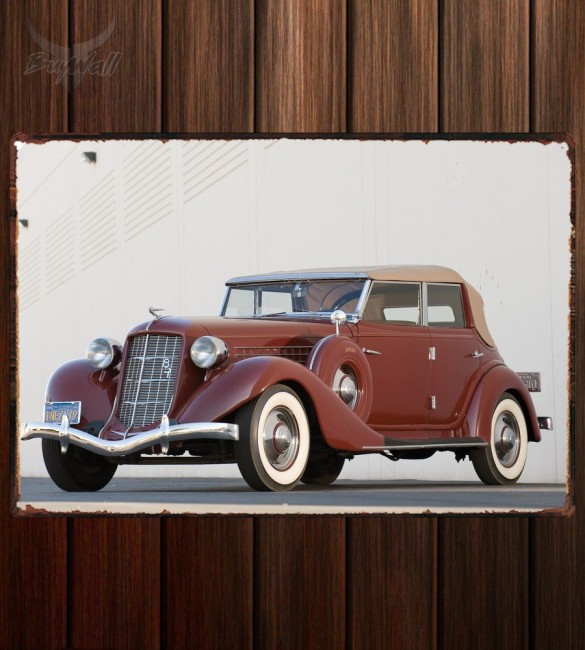 Металлическая табличка Auburn 851 Salon Phaeton Sedan Металлическая табличка Auburn 851 Salon Phaeton Sedan